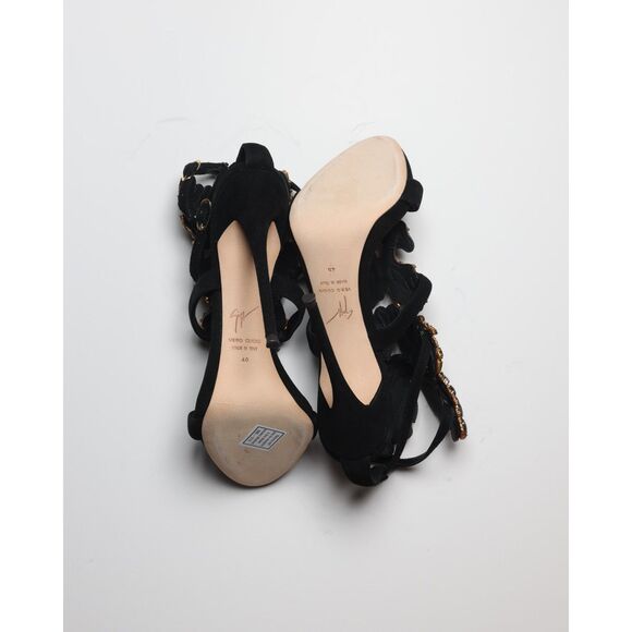 Giuseppe Zanotti Colline 110 Cruel Black Summer Embellished - Picture 3 of 4